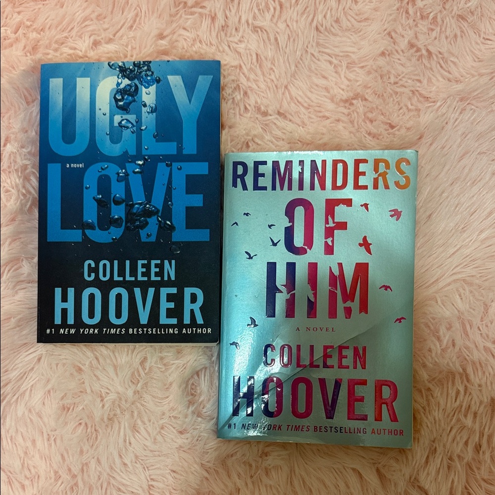 Reminders of Him - Teal and Pink Hardcover Novel